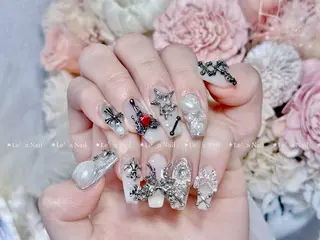 ネイル スカルプ専門 Lea  nailのネイルデザイン