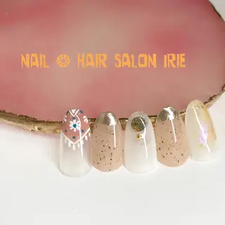 ネイル Hair salon Irie所属・與儀 知佳のネイルデザイン