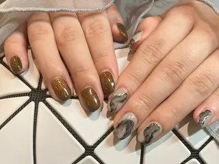 ネイル shio ♡ 2月予約受付中のネイルデザイン