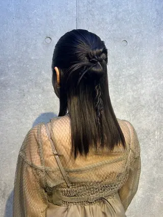 ミディアム ヘアアレンジ 似合わせ⌇お洒落 カット⌇平野あみのヘアスタイル