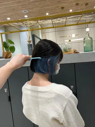 ショート 🐰ྀིあやの ハイトーン🧁ྀིのヘアスタイル