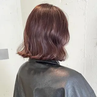 ミディアム カラー 𝒚𝒖-𝒓𝒊 ⸝⋆艶color🌙のヘアスタイル