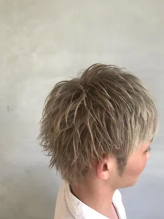 カラー Keshiki大名 安部 真輝のヘアスタイル