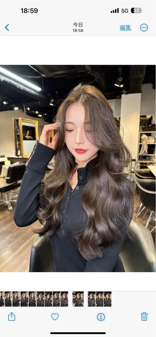 ロング カラー ワンホンヘア ケラチン/Kaitoのヘアスタイル