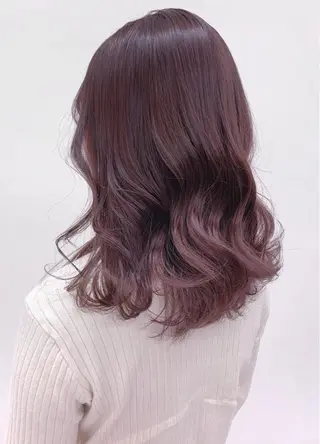 ロング カラー ⛄️冬の透明感 カラー⛄️大西のヘアスタイル