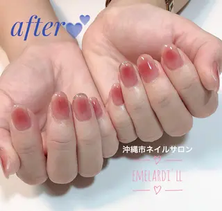 ネイル 沖縄市ネイルサロン エメラルドアイルのネイルデザイン