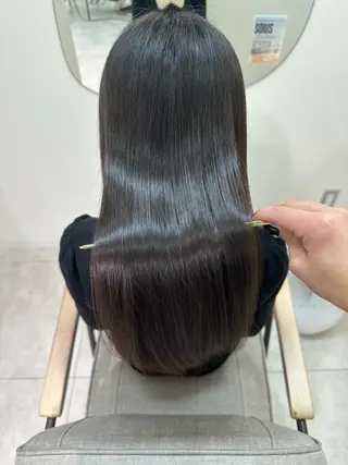 セミロング newi広島/ 尼子修也のヘアスタイル