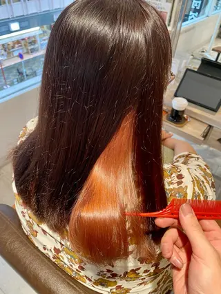 セミロング SALOWIN調布店所属・ツヤ髪師 kichiのヘアスタイル