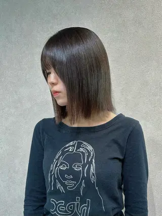 ミディアム お洒落カジュアル🍃 まなとのヘアスタイル