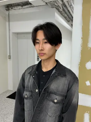 メンズ メンズカット パーマ[佐橋]のヘアスタイル