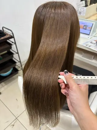 セミロング カラー 🌻髪質改善カラー 🌻Yunaのヘアスタイル