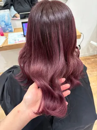 カラー ピンクカラーアレンジ 🩷AYANA🩷のヘアスタイル