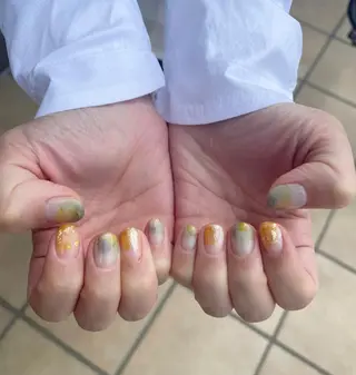 ショート 元住吉ネイル　Peace of Mind ナチュレ所属・元住吉ネイルサロン ナチュレのネイルデザイン