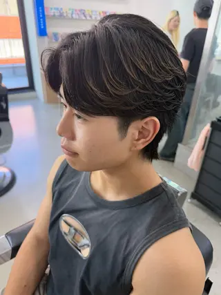 パーマ メンズ Lond LOGAN所属・古田和也/メンズ特化 /ニュアンスパーマのヘアスタイル