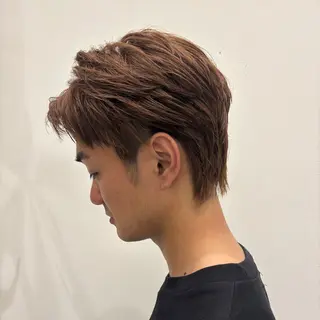 ショート カラー rion🪽 /wカラー・縮毛矯正のヘアスタイル