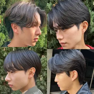 ショート メンズ メンズ🍃ナチュラル 韓国風ヘアRENのヘアスタイル