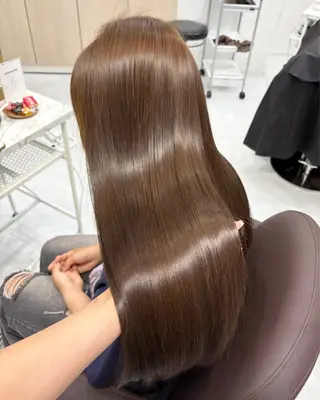 セミロング カラー IS所属・横浜美容室/透明感 カラー/レイヤーのヘアスタイル