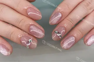 ネイル 神田 ココナッツのネイルデザイン