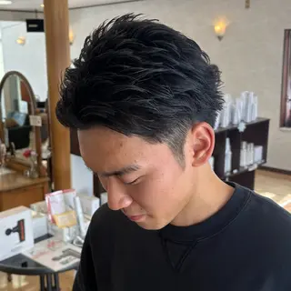 パーマ メンズ ゆい/メンズカット /レイヤーカットのヘアスタイル