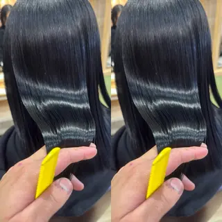 セミロング カラー 🌈派手髪ハイトーン 🌈鈴木亮太🌈のヘアスタイル