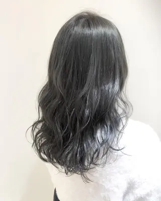 セミロング カラー ヘアアレンジ 店長/ 加藤 流菜のヘアスタイル