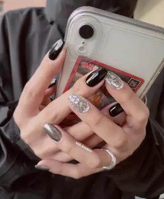 ネイル 3dパーツ/流行り 👧shushu❤️のネイルデザイン