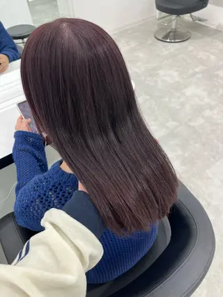 ロング カラー みう/仙台/暖色/ 艶髪/顔周りカット/のヘアスタイル