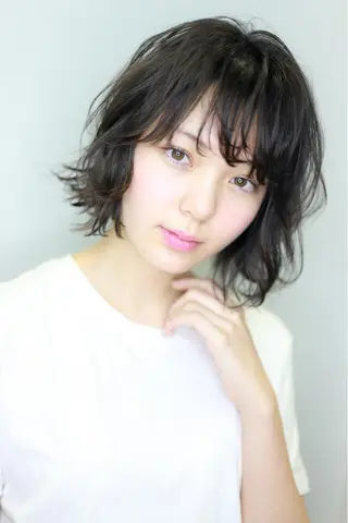 ショート パーマ clan五反田所属・髪質改善、縮毛矯正 店長浅野太郎のヘアスタイル