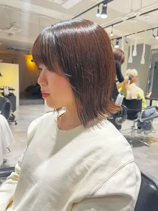 ミディアム GIEN 末吉 海斗のヘアスタイル