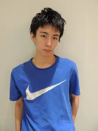 ショート メンズ noya karinのヘアスタイル