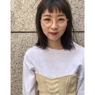 ミディアム nessヤマサキ リュウタのヘアスタイル