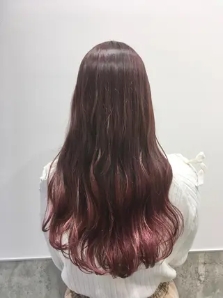 ロング カラー go today shaire salon 本店所属・yoshi ☆のヘアスタイル