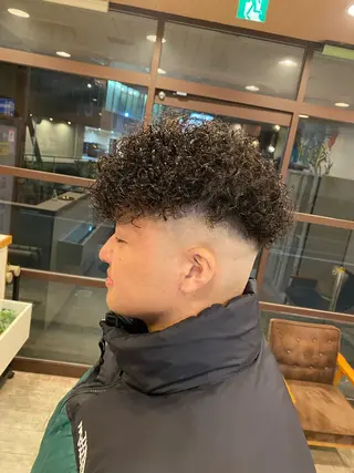 パーマ メンズ 💈メンズ特化💈 篠崎蓮　金沢文庫のヘアスタイル