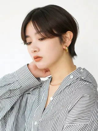 ショート カラー ITbyALBUM 松戸のヘアスタイル