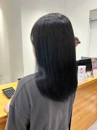 セミロング 倉科夏奈 ハイトーン/エクステのヘアスタイル