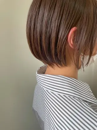 ショート カラー 江上拓郎/ショート /酸性ストレートのヘアスタイル