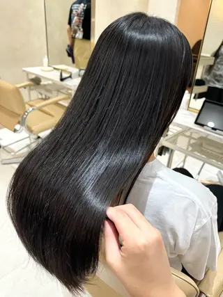 ロング 縮毛矯正・髪質改善 支持率No1🫧北島のヘアスタイル