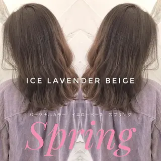 セミロング カラー KANOI 銀座中央通り所属・上條 航平のヘアスタイル