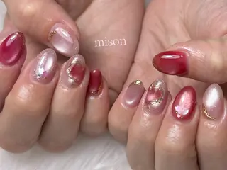 ネイル mison所属・mison 安形友花のネイルデザイン