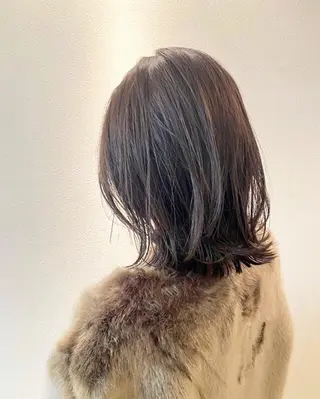 ミディアム 安永 涼のヘアスタイル