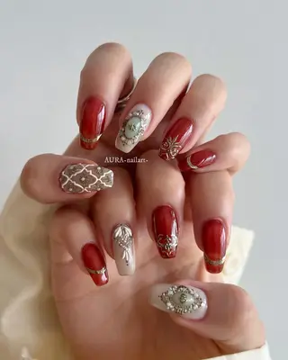 ネイル AURA nailartのネイルデザイン