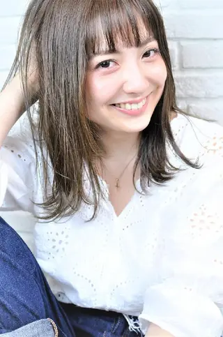 セミロング NEWI京橋 *satokoのヘアスタイル