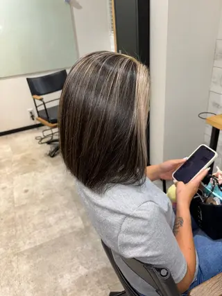 ミディアム カラー LOG/所属・なりたいを叶えます！ 出口 紗依のヘアスタイル