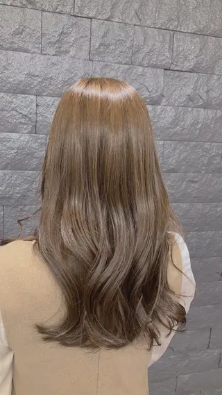 ロング カラー kitazawa yurikaのヘアスタイル