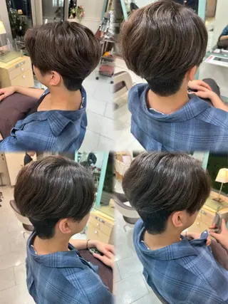 カラー 🦄 岡田 詠 🦄のヘアスタイル