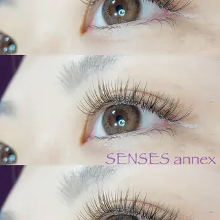 マツエク・マツパ SENSES_ WAKAのマツエク・マツパデザイン