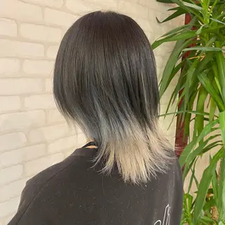 ミディアム カラー ノンダメージサロンBonheur銀座並木通り店所属・ULTOWA/銀座 ERIのヘアスタイル