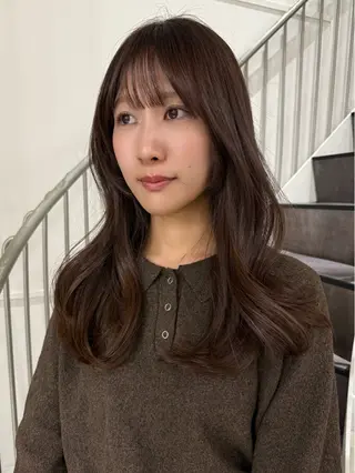 ロング カラー Kamie 三宮のヘアスタイル