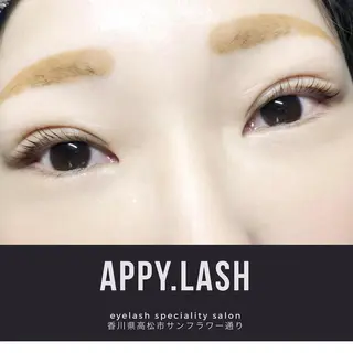 マツエク・マツパ まつげと眉の専門店 Appy.Lashのマツエク・マツパデザイン