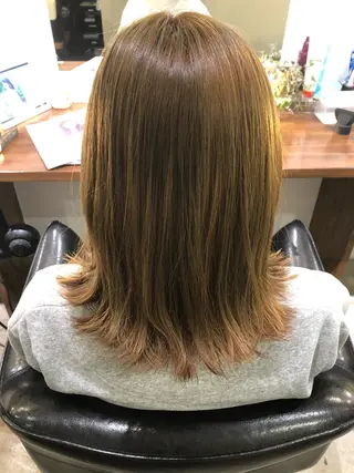 ミディアム カラー エファッセ伊奈店所属・高野 陸のヘアスタイル